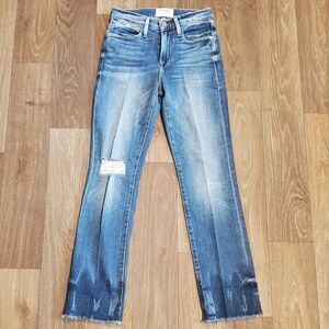 Frame Le High Straight Fade Jean Merriweather